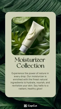 Beauty and Personal Care Moisturizer Display