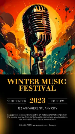 Other Industries Winter Festival Instagram Story