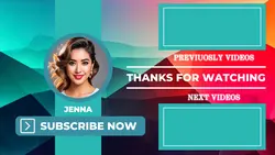 Non - Marketing End Screen Youtube Modern