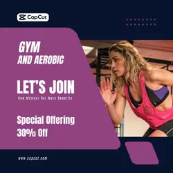 Gym Promotion Instagram Post 