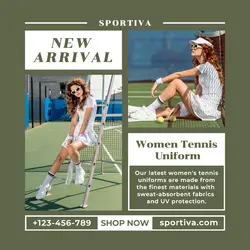 Fashion Women Sport Product Display Instagram Post
