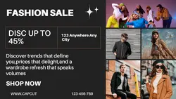 FASHION SALE PROMOTION TWITTER POST
