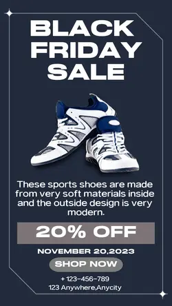 Black Friday Sale Promotion Story