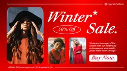 Winter Sale Fashion Promo