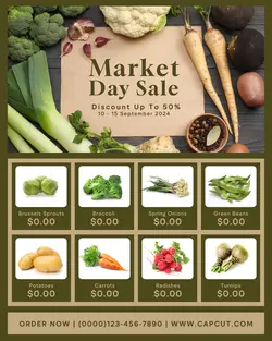 market day sale instagram post