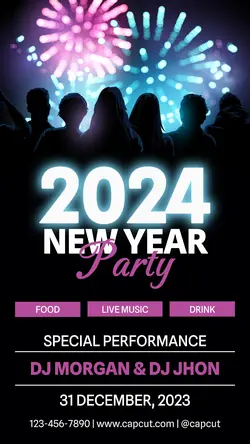 Other Industries 2024 New Year Party Promotion