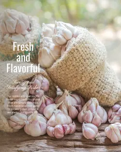 Foods & Beverage Menu