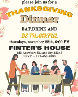 thanksgivingdinner instagram potret