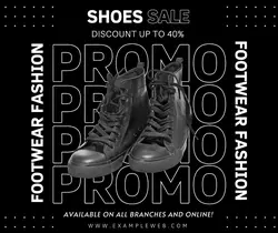 Fashion Shoes Sale Template