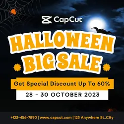 Event Halloween Big Sale Instagram Post