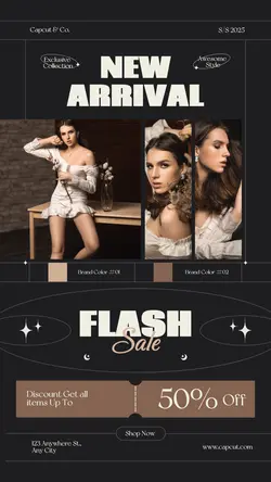 Product Image Fashion Aesthetic Instagram Story