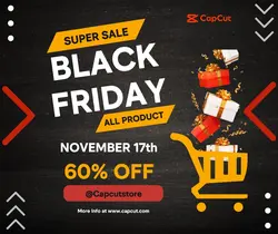 Black Friday Promotion Facebook Post
