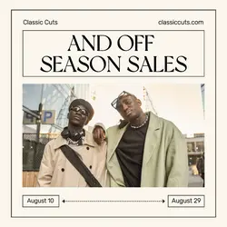 Apparel Clothing Fashion Season Sale-Product Display-Fashion Products