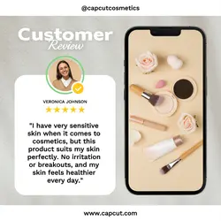 Customer Review Cosmetics Product Instagram Post
