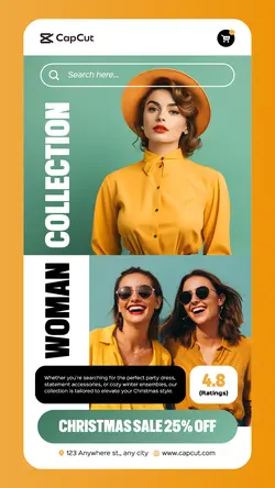 Woman Fashion Christmast Sale 2 Multi-product Image TikTok