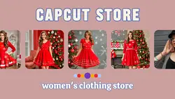 Non-marketing facebook cover woman clothing store