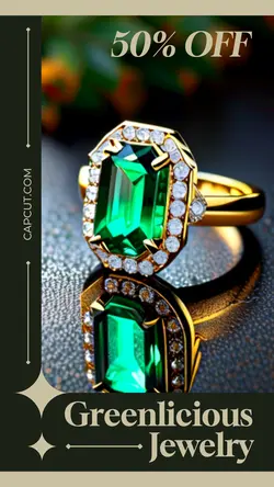 Fashion Jewelry Ring Sale Promotion