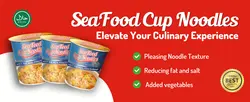 E-commerce Food Noodles Cup Detail Page