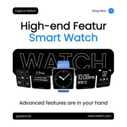 Smart Watch Product Promotion Instagram post