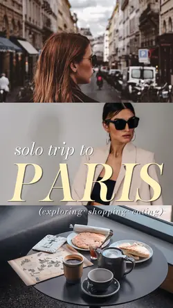 Stylish Travel Vlog Youtube Thumbnail 9:16