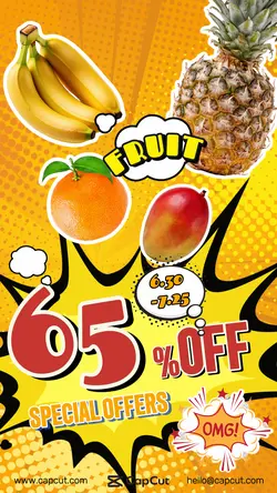 Foods & Beverage Sales promotion fruit Intensive marketing