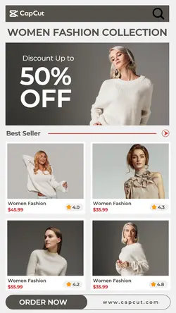 Women Fashion Collection Promotion Instagram Story