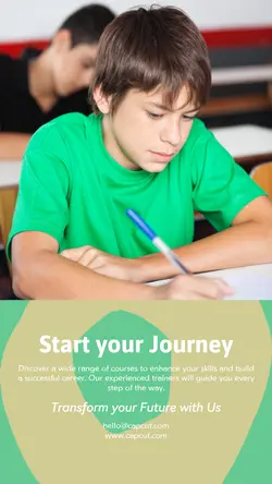 Education and training Announcement