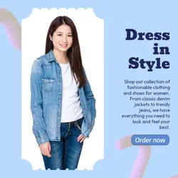 Clothing & Shoes Menu