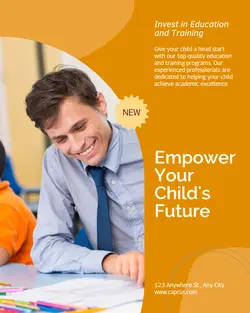 Education and training Announcement