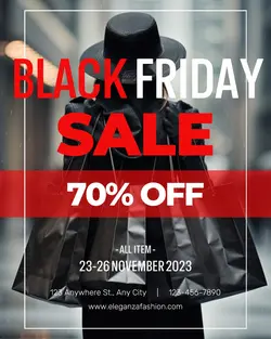 Black Friday Sale Instagram Potret
