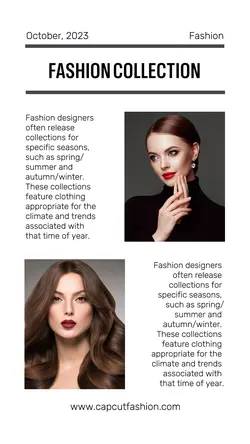 Fashion Collection instagram Story