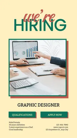 Business Hiring Instagram Story