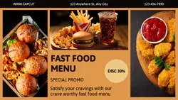FAST FOOD SPECIAL PROMO TWITTER POST