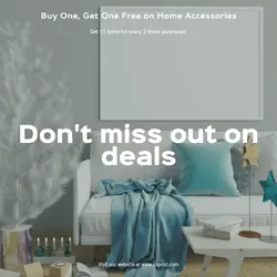 Home decor Sales Promotion