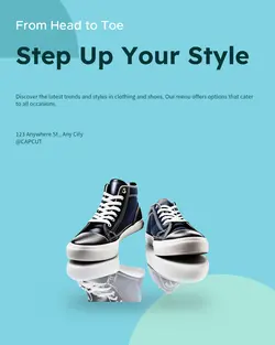 Clothing & Shoes Menu