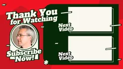 Non-marketing Youtube Endscreen Red