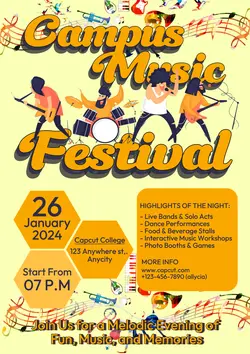 non marketing campus poster