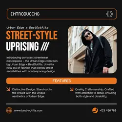 Streetwear Outfit Brand Promotion Instagram Feed