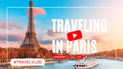 Travel Vlog Youtube Thumbnail
