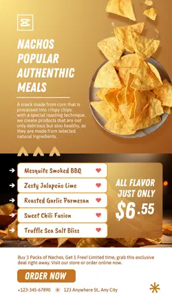 Nachos Meals Promotion