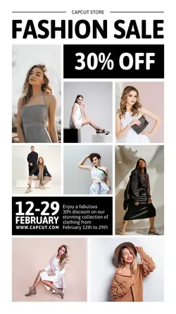 Fashion sale Template Instagram Story