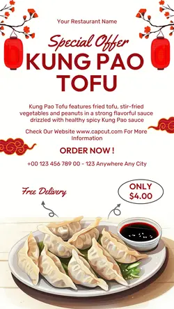 Food & Beverages Chinese Food Promotion 
