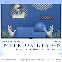 Real Estate House Interior Design Display