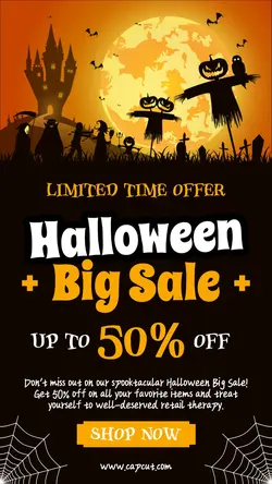 Halloween Big Sale Instagram Story