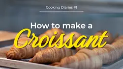 Youtube Thumbnail - Learning - Making a Croissant