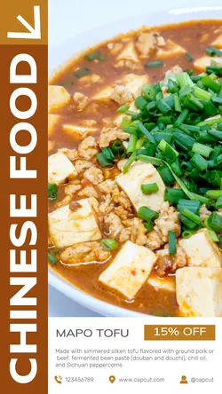 Food Chinese Food Promotion Instagram Story