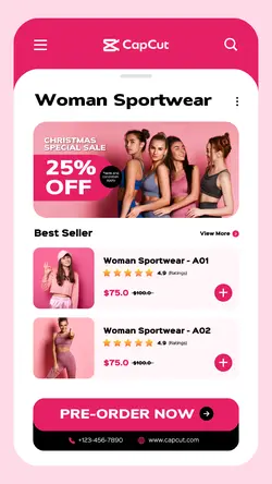 Woman Sportwear Christmas Sale 3 Multi-product Image TikTok