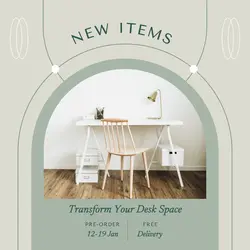 Instagram Post - Workshop Challenge Minimalism (Furniture Product)