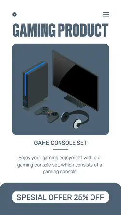 Gaming Product Special Offer Instagram Story