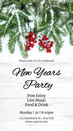 Other Industries New Years Party Instagram Story